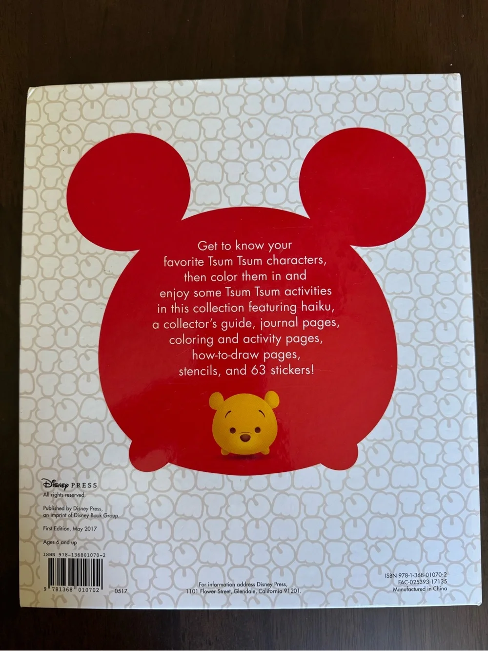 Disney Big Book of Fun - Multicolor Tsum Tsum Activity Book